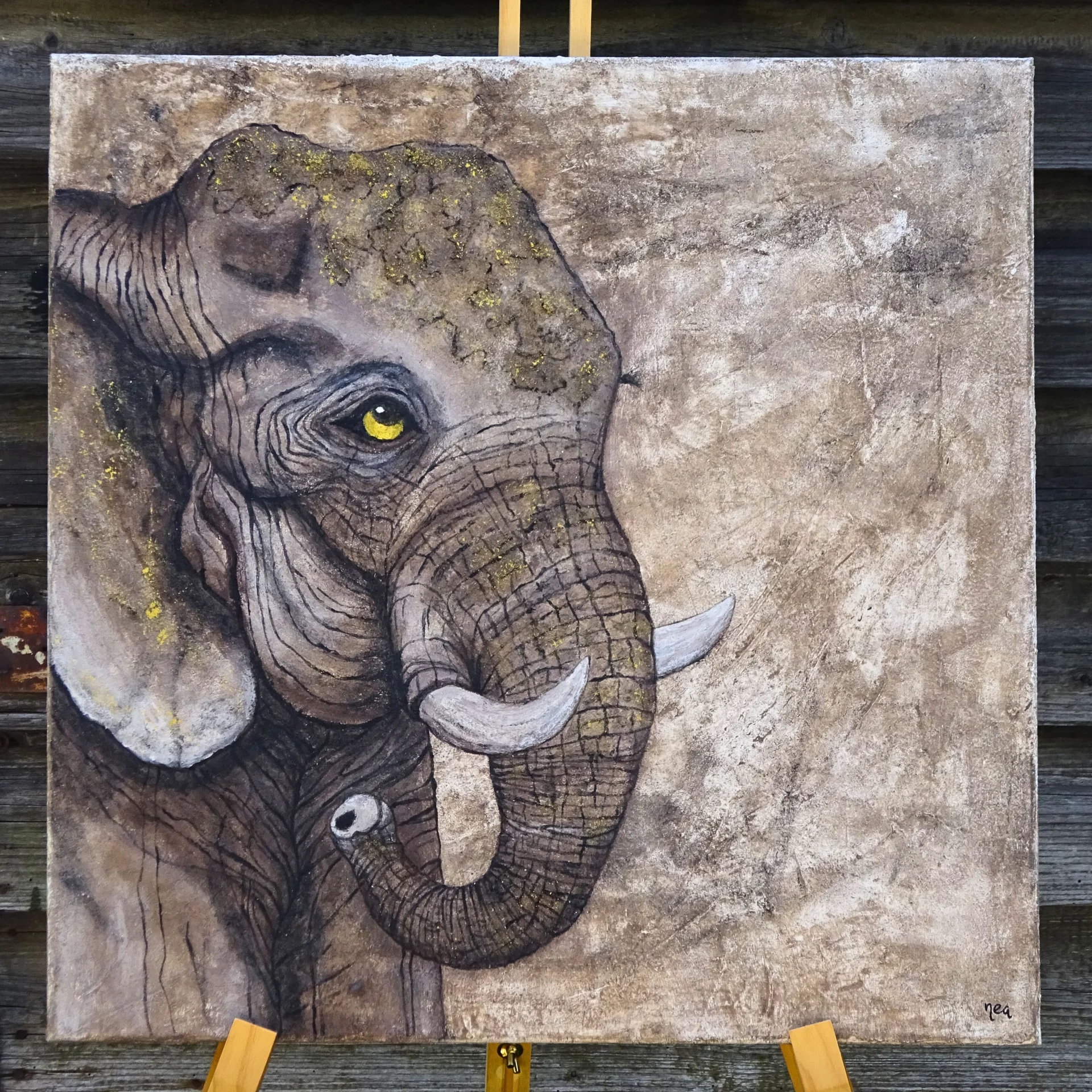 Kunstwerk Elephant Spirit